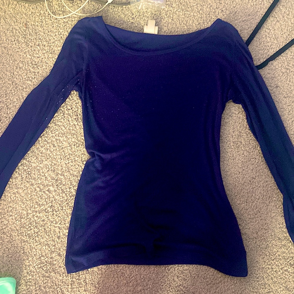 Nave blue long sleeve s